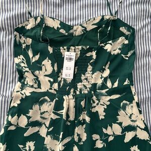 NWT Abercrombie Midi Floral Dress w/ Slit